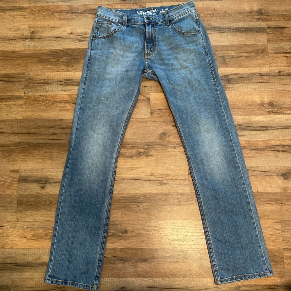 Wrangler Straight Leg Jeans 30x34